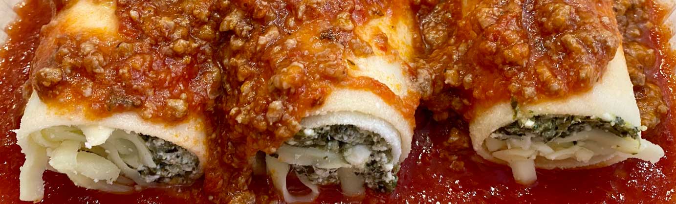 Canelones, crepes y lasagnas Donata